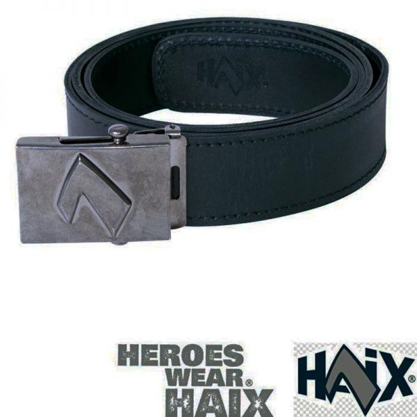 HAIX Ledergürtel - schwarz - mit Logo - 907700