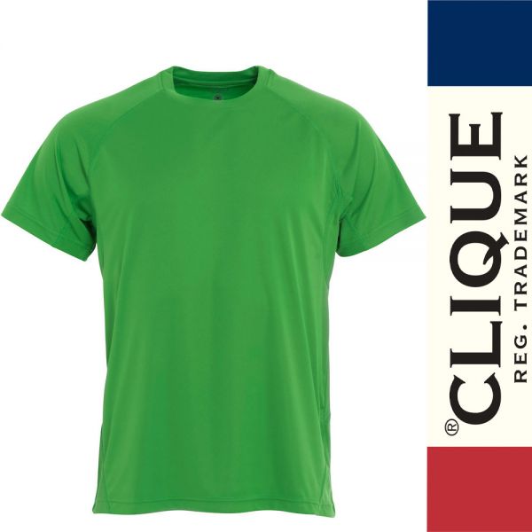 Premium Active-T-Shirt, Clique - 029338-apfelgruen