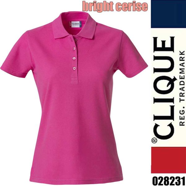 Basic Polo Ladies, Damen, Clique - 028231