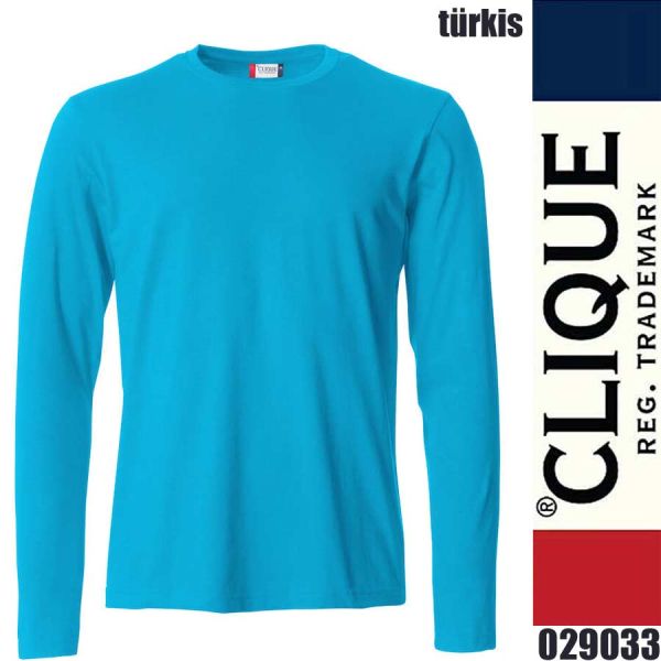 Basic-T L/S, T-Shirt Langarm, Clique - 029033