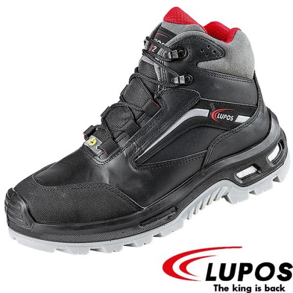 Lupos , ESD Sicherheitsschuh S3 halbhoch, 51355