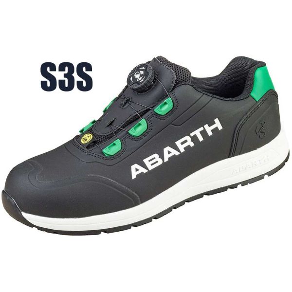 Sicherheitsschuhe ABARTH SCORPION BASSO BLACK S3S ESD-