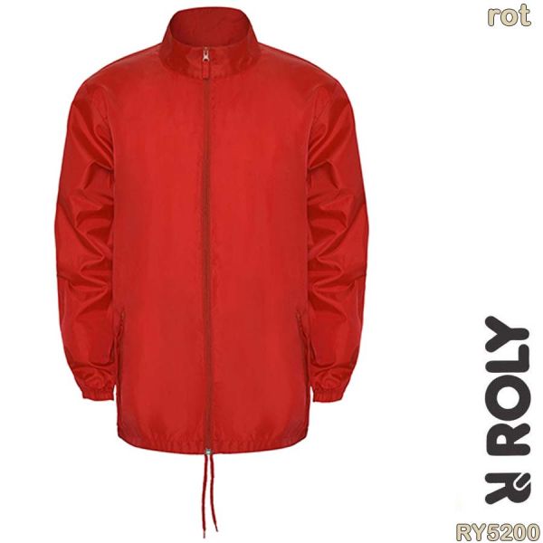 Wind & Regenjacke, ISLAND, ROLY,rot