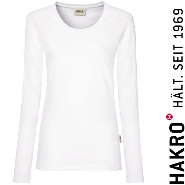 NO. 179 Hakro Damen Longsleeve Performance Mikralinar