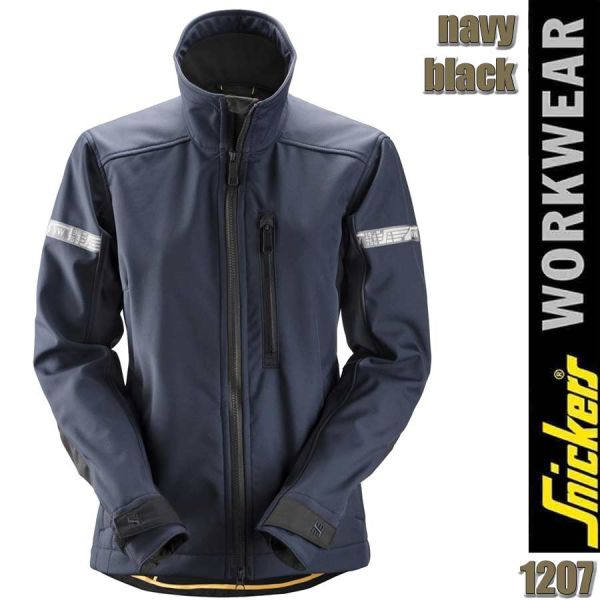 AllroundWork, Softshell-Arbeitsjacke für Damen, Snickers - 1207