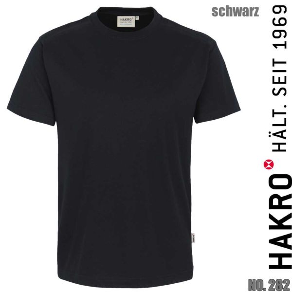 NO. 282 Hakro T-Shirt Mikralinar Pro, schwarz