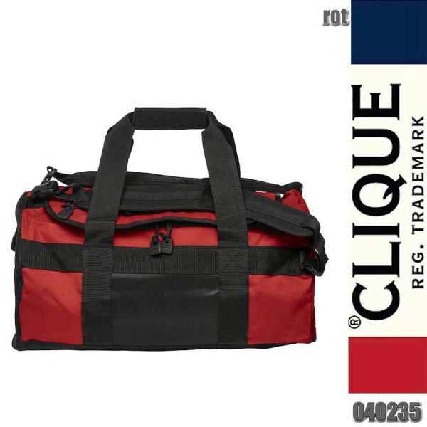 2 in 1 bag 42L sportliche Tasche, Clique - 040235, rot