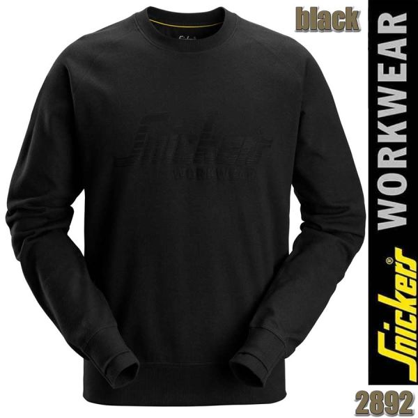 Logo-Sweatshirt angenehmes Gewebe, Snickers - 2892