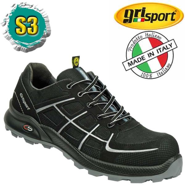 GRISPORT, Sprint, S3, Sicherheits-Halbschuh