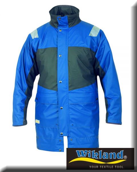 REGENJACKE (PU) EN 343 KL. 3/1 9319 BLAU/ANTHRAZIT, 9319