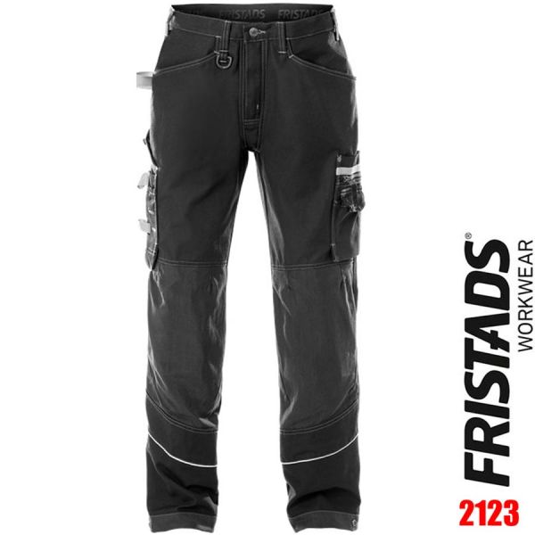 Arbeitshose 2123 CYD - 60% Baumwolle - FRISTADS Workwear-110327-schwarz