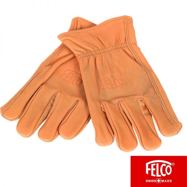 Lederhandschuh Premium Rindsleder nature - FELCO