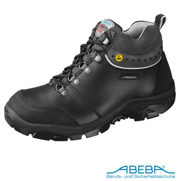 ABEBA hoher Schuh 32268 sw S3 SRC ESD / Gr. 36-52