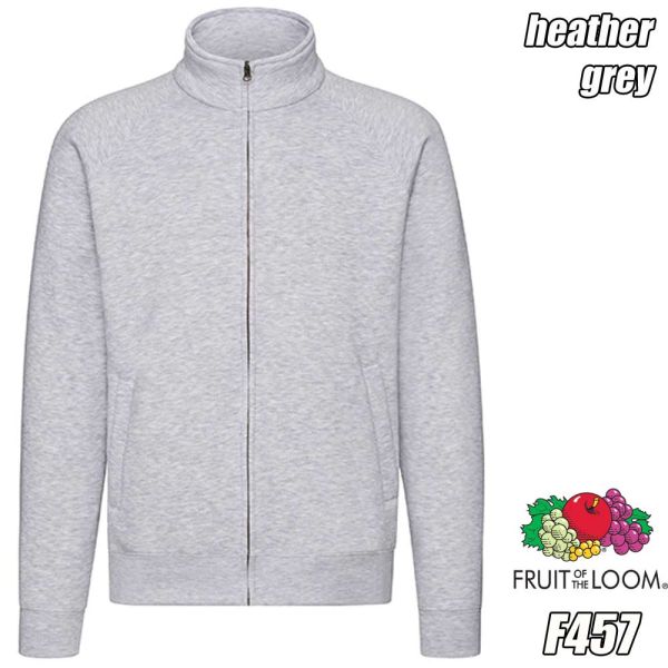 Premium Sweat - Jacke, F457, Fruit of the Loom