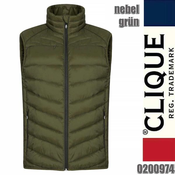 Idaho Vest leichte Weste, Clique - 0200974, nebelgruen