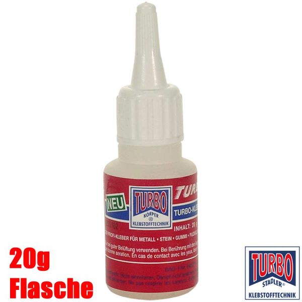 Sekundenkleber Turbo 20g Flasche