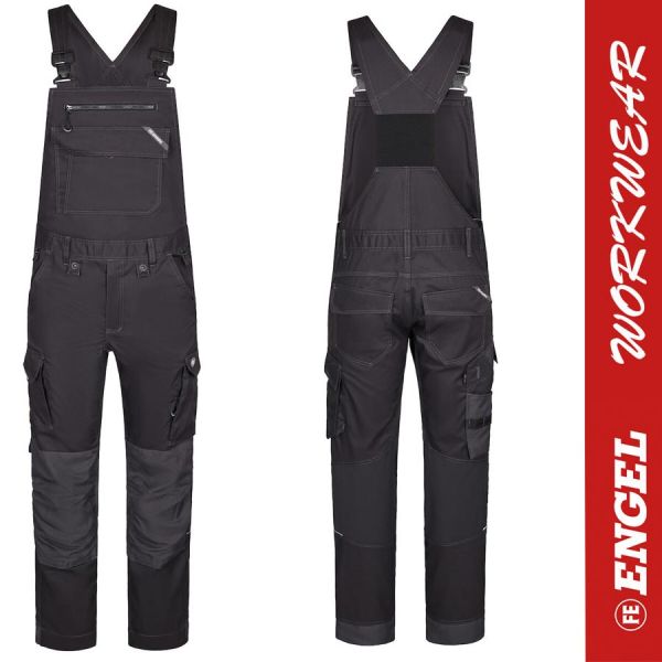 X-Treme Latzhose aus Stretch - 3360 - ENGEL Workwear-anthrazit