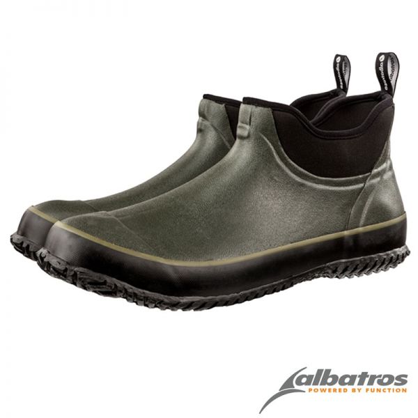 Neoprene Stiefelette , Albatros Monsun mid olive, Naturkautschuk