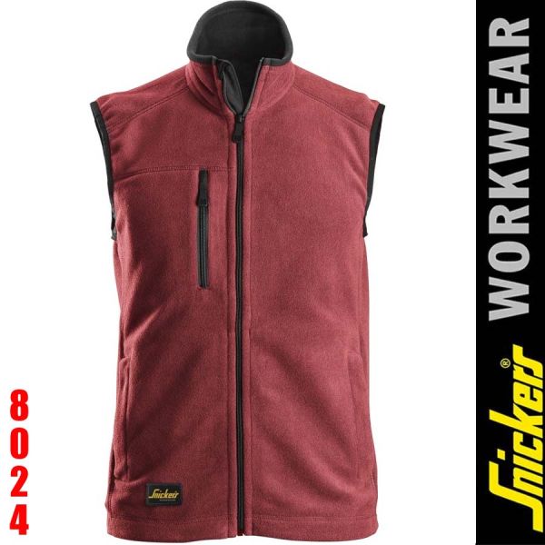 POLARTEC Fleece Weste -8024 - SNICKERS Workwear-chilired-black