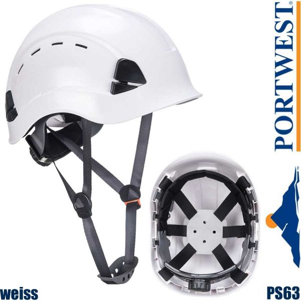 Endurance Helm für Höhenarbeiten, PS63, Portwest, weiss