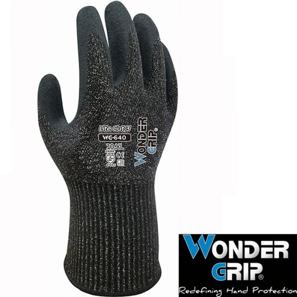 Wondergrip Lite Cut3 - (WG-640) Leichter Schnittschutzhandschuh 