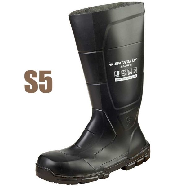 Sicherheitsstiefel DUNLOP JOBGUARD FULL SAFETY BLACK S5