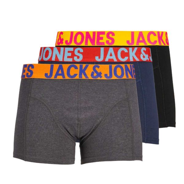 3- er Set CRAZY SOLID TRUNKS Jacj&Jones