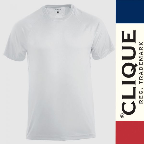 Premium Active-T-Shirt, Clique - 029338-weiss