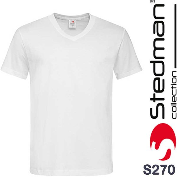 Classic V-Neck T-Shirt, S270, STEDMAN