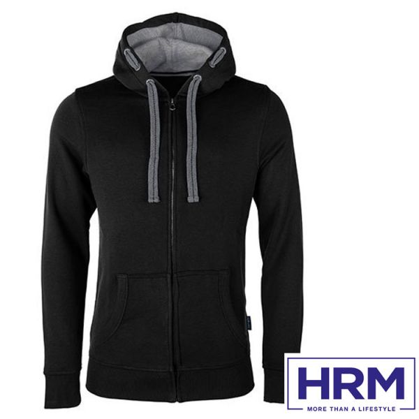 Men's Hoodie mit Kaputze, HRM-Textil, figurbetonter Schnitt, HRM701