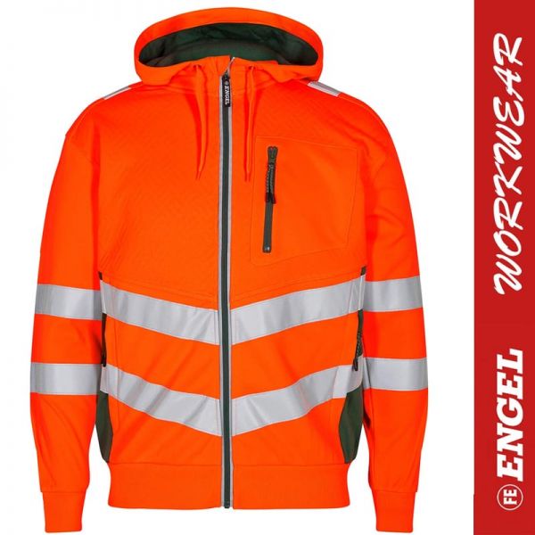 Safety Sweatcardigan - ENGEL Workwear - 8025-241