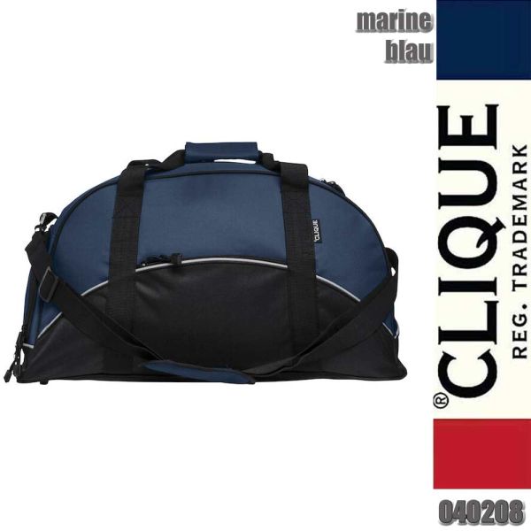 Sportbag mit speziellem Schuhfach, Clique - 040208, marineblau