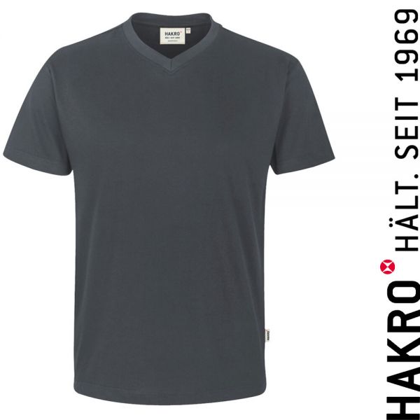 NO. 226 Hakro V-Shirt Classic, anthrazit