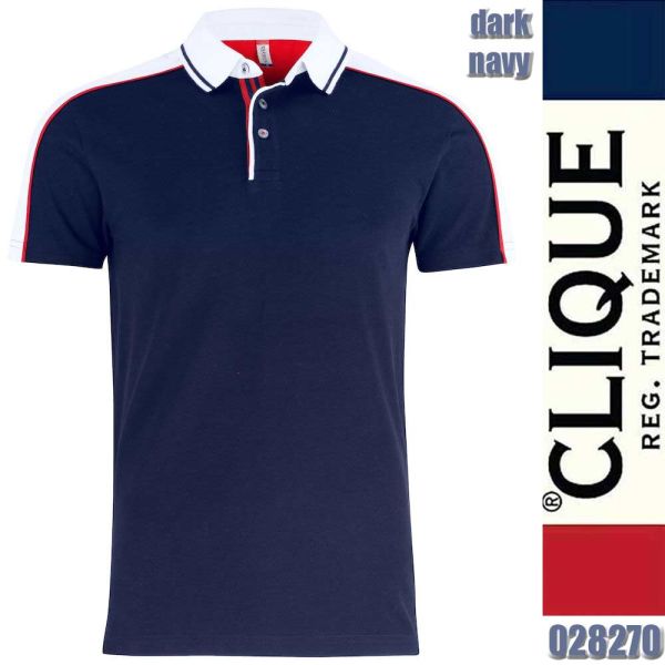 Pittsford Polo Shirt, Clique - 028270, dark navy