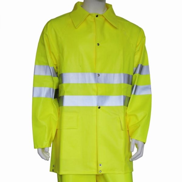 Regenjacke Soft, Leuchgelb - EN20471