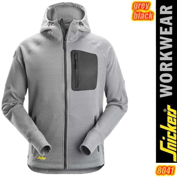FlexiWork, Fleece Hoodie, 8041, SNICKERS Workwear