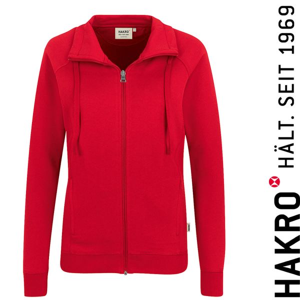 406 Hakro Sweatjacke College Damen Premium