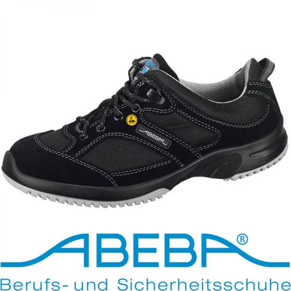 ABEBA Schnürer 36721 schwarz-ohne Schutzkappe - 36721
