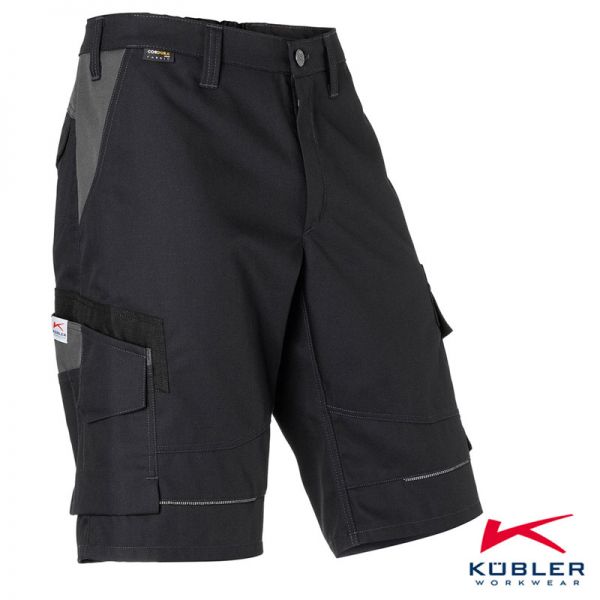 Shorts, INNOVATIQ, Kübler Workwear, 2430, schwarz-anthrazit