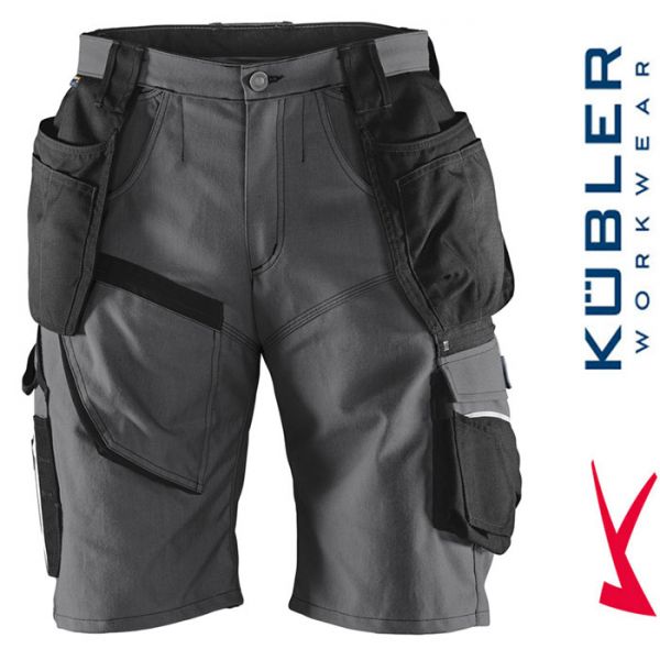 Arbeitsshorts PRACTIQ - mit Holstertaschen-Kübler Workwear - 2451