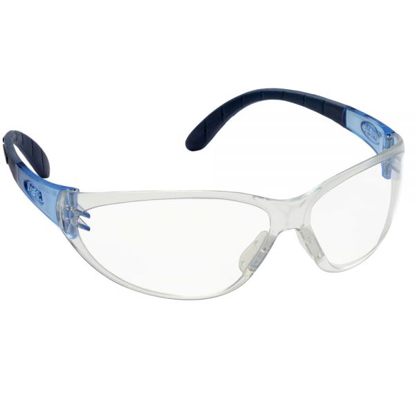 Schutzbrille MSA - Perspecta 9000 - blaue weiche Bügel 
