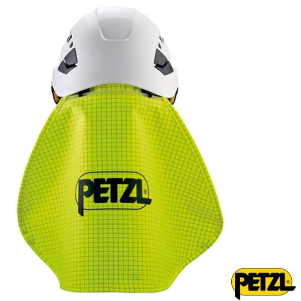 Nackenschutz für PETZL Helme -gelb