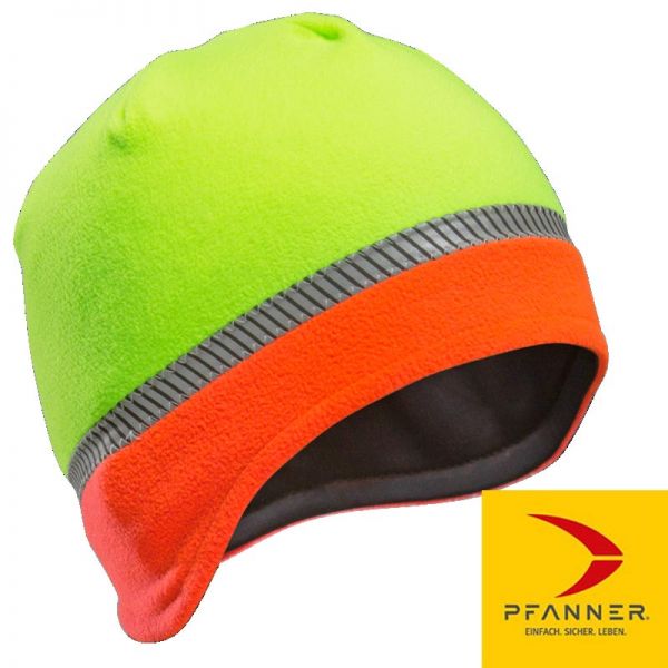 Reflexmütze gelb-orange- Pfanner- 104271