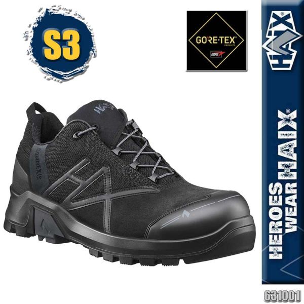 CONNEXIS Safety+ GTX LOW, S3 - black/black, 631001