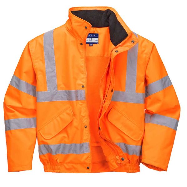 Warnschutz Regen Pilotjacke, atmungsaktiv, orange, RT62, PORTWEST