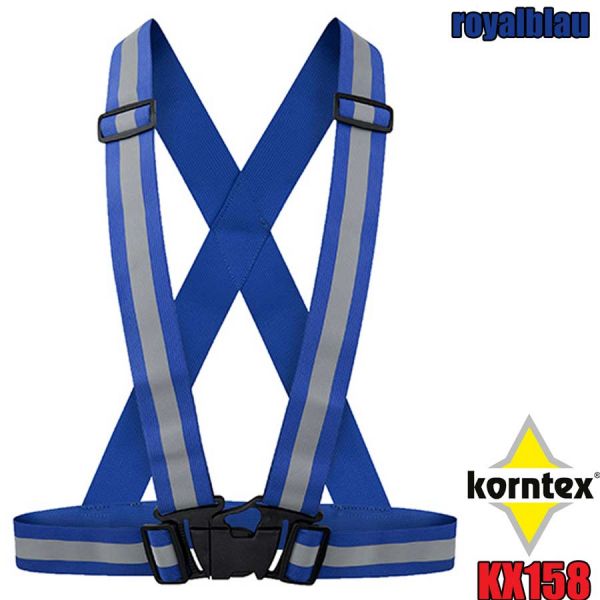 Reflective Body Belt, Warnschutz, Korntex,one size - KX158