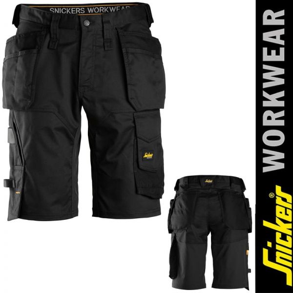 6151 Allround Work, Stretch Loose Fit Work Shorts-mit HT -SNICKERS Workwear