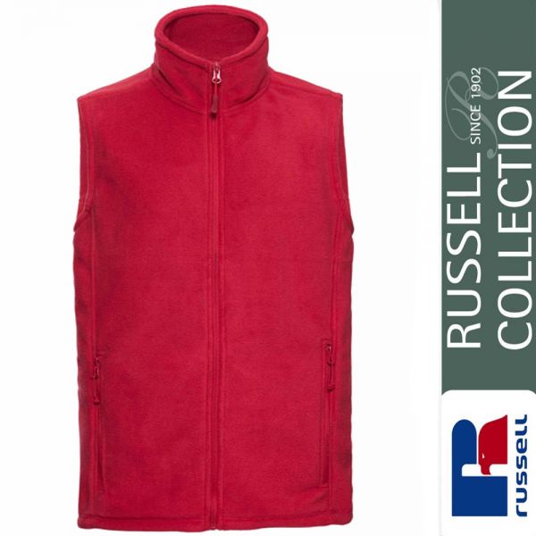 Men's Outdoor Fleece Gilet, Russel - Z8720