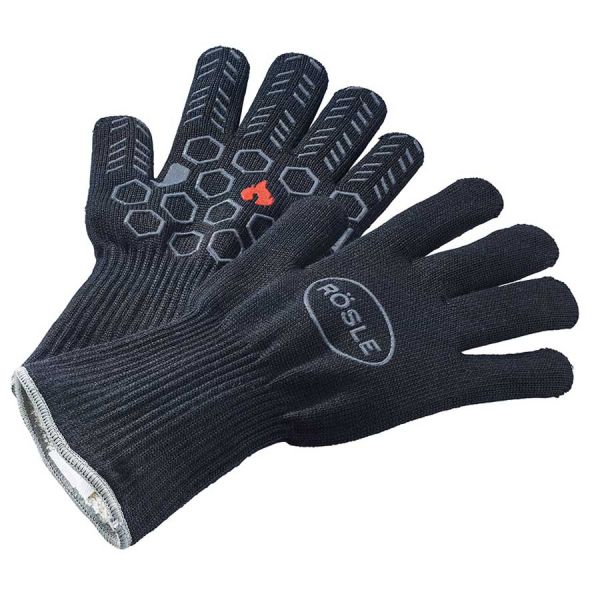 Grillhandschuh Premium schwarz 2Stück Rösle 25240