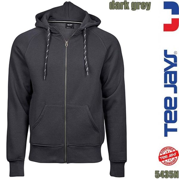 Herren Fashion Full ZIP Hood, TEE-JAYS, TJ5435N